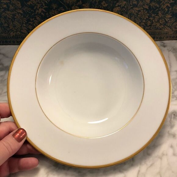 Noritake Goldcroft Occupied Japan Soup Bowls - Picture 3 of 7